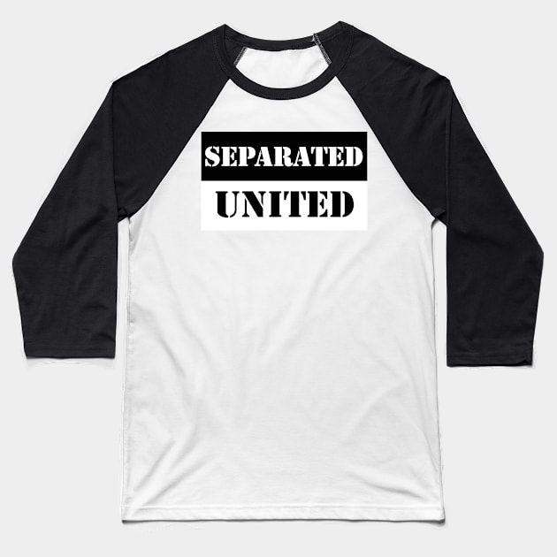 Separated United Baseball T-Shirt by mastyle